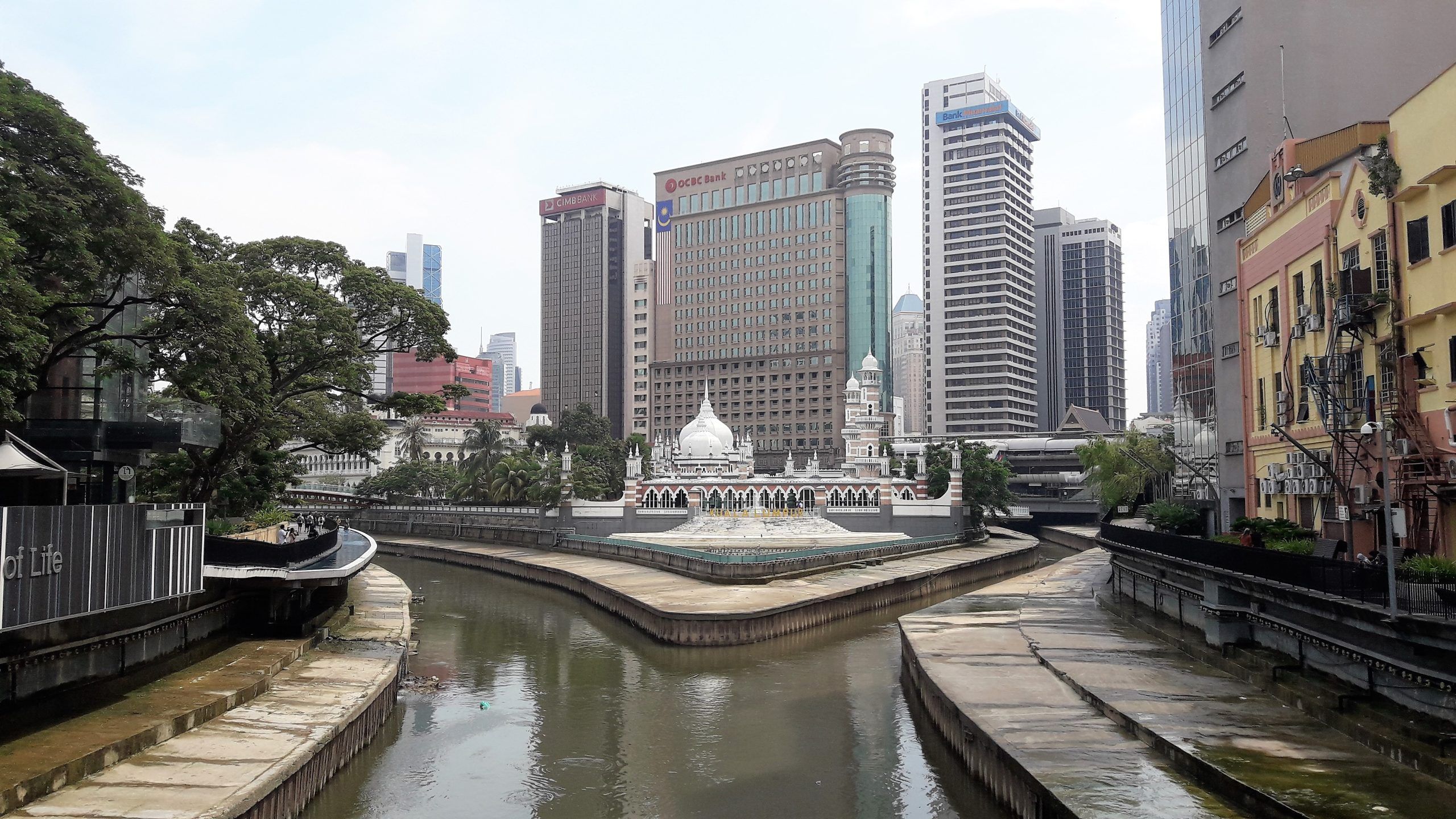 La mezquita Masjid Jamek