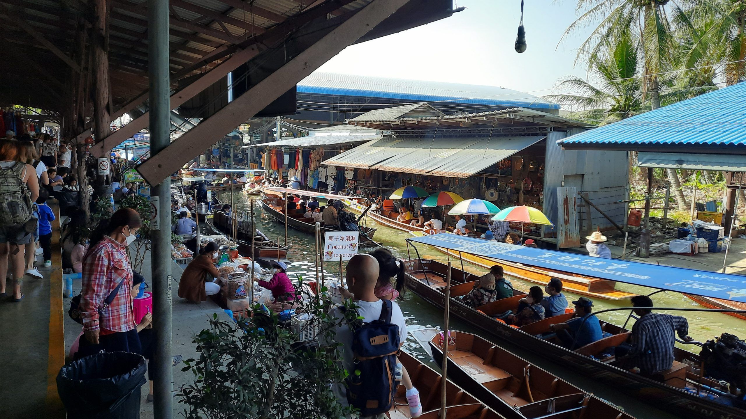 mercado flotante